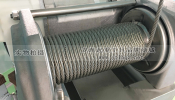 FUJI TX鋁合金電動卷揚(yáng)機(jī)--使用案例二 FUJI TX鋁合金電動卷揚(yáng)機(jī)--使用案例二