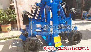 輪式集裝箱搬運車實物圖